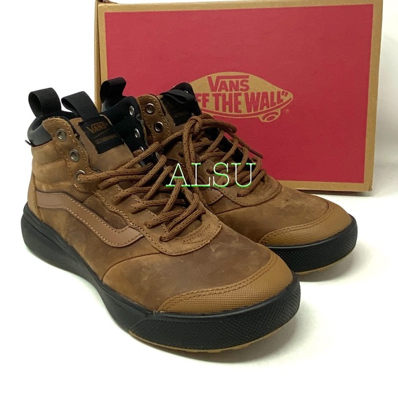 VANS UltraRange High MTE Nubuck Brown Women Boot - Picture 4 of 10